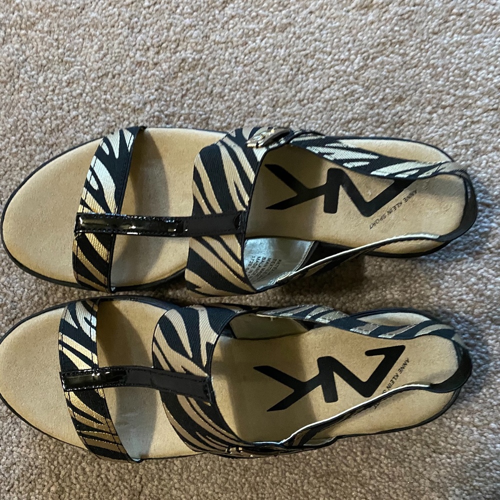 Anne Klein Sport Excalibur Wedge Sandals